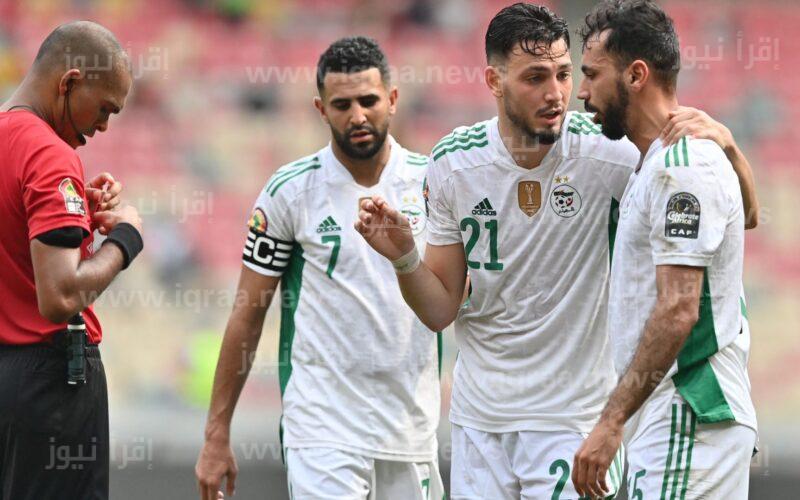 تشكيلة الجزائر ضد النيجر اليوم الخميس 23 مارس 2023 بتصفيات أمم أفريقيا