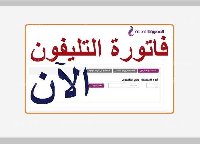 سدد الأن ” billing.te.eg ” رابط الاستعلام عن فاتورة التليفون الارضي شهر ابريل 2023 من خلال موقع المصرية للاتصلات